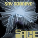 SAGE - Say Goodbye! (blue/white blob+white/red splatter)...